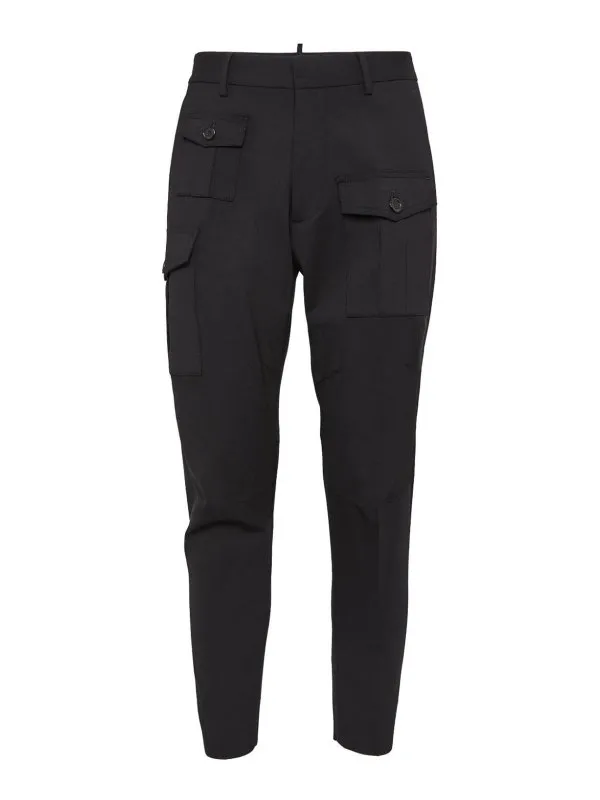 Dsquared2 Pantalons Décontractés - Noir | S74KB0930S40320900