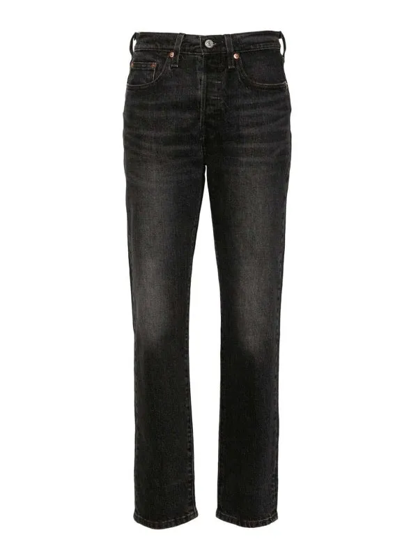 Levi'S Jean Droit - Gris - Gris - Femme | 362000304 | thebs.com