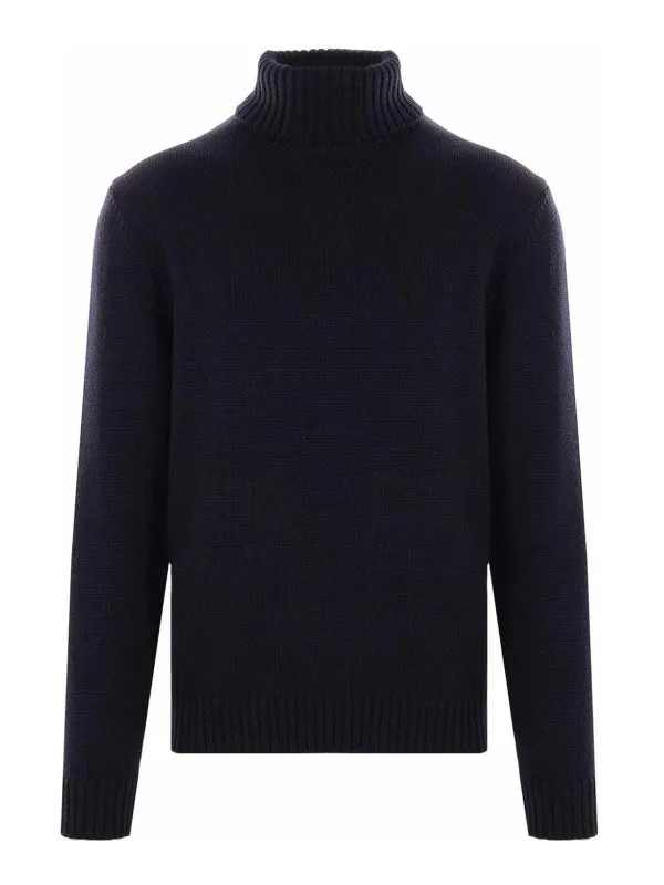 Zanone Pull Col Rond - Bleu - Bleu - Homme | 810105ZR229Z1375