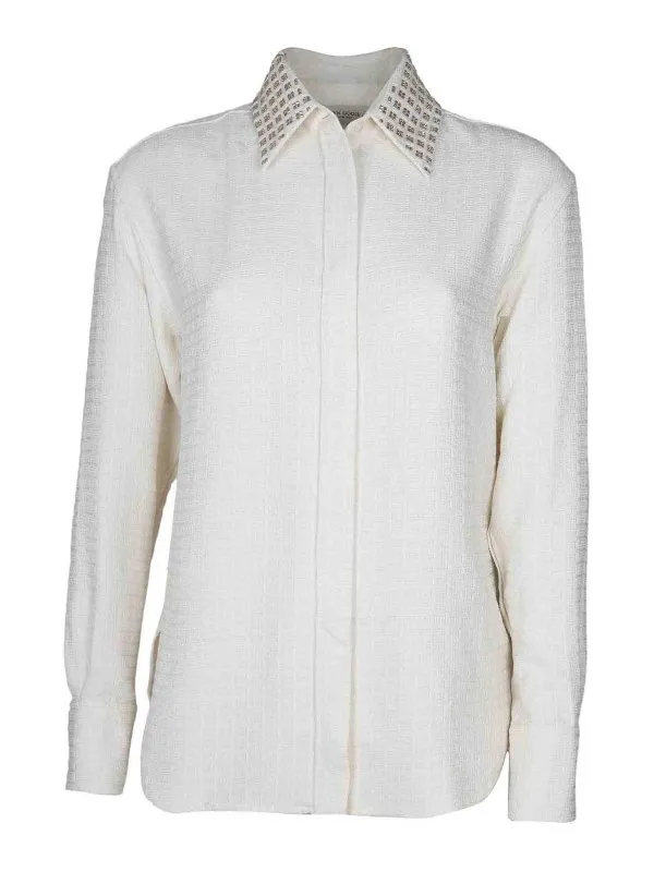 Golden Goose Chemise - Noir - Blanc - Femme | GWP02034P00166220103