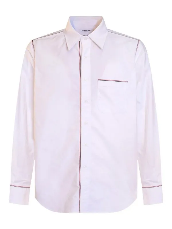 Thom Browne Chemise - Blanc - Blanc - Homme | MWL406AF0313100