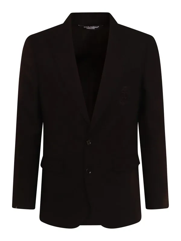 Dolce & Gabbana Blazer - Noir - Noir - Homme | G2NW0ZFU28EN0000