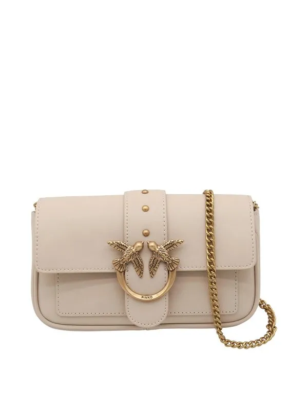 Pinko Sac Bandoulière - Beige - Beige - Femme | 100061A0F1C50Q