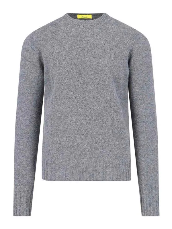 Drumohr Pull Col Rond - Gris - Gris - Homme | D4W103670