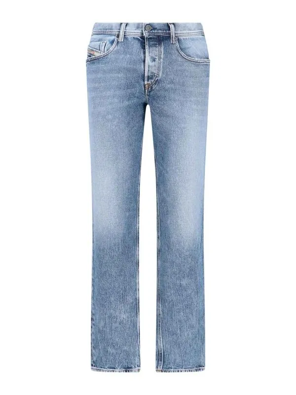 Diesel Jean Droit - Bleu - Bleu - Homme | A1022909J5401