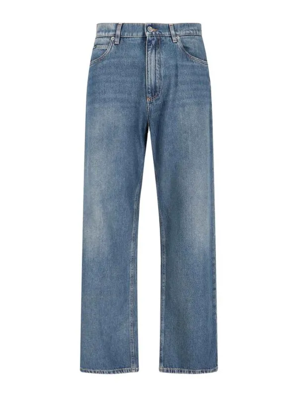 Dolce & Gabbana Jean Bootcut - Bleu - Bleu | GWVNXDG8KY5S9001