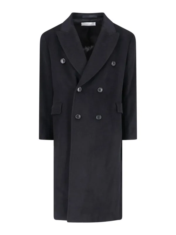 Our Legacy Manteau Court - Noir - Noir | M4201WBBLACKHAIRYWOOL