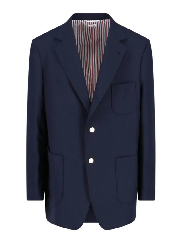 Thom Browne Blazer - Bleu - Bleu - Homme | MJU568AF0582415