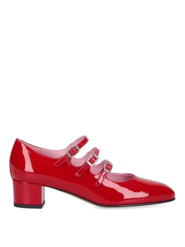 Carel Paris Ballerines - Kina - Rouge - Femme | KINARED