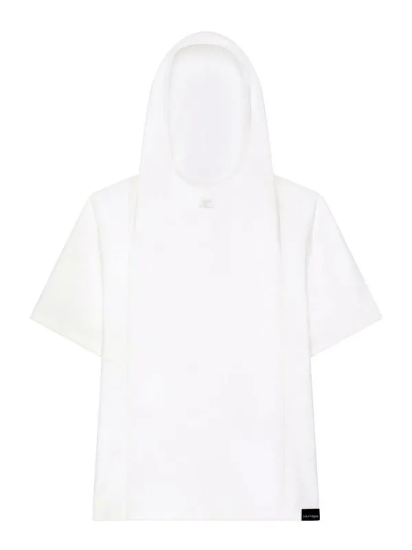 Courreges T-Shirt - Blanc - Blanc - Femme | 424JTS159JS01750001