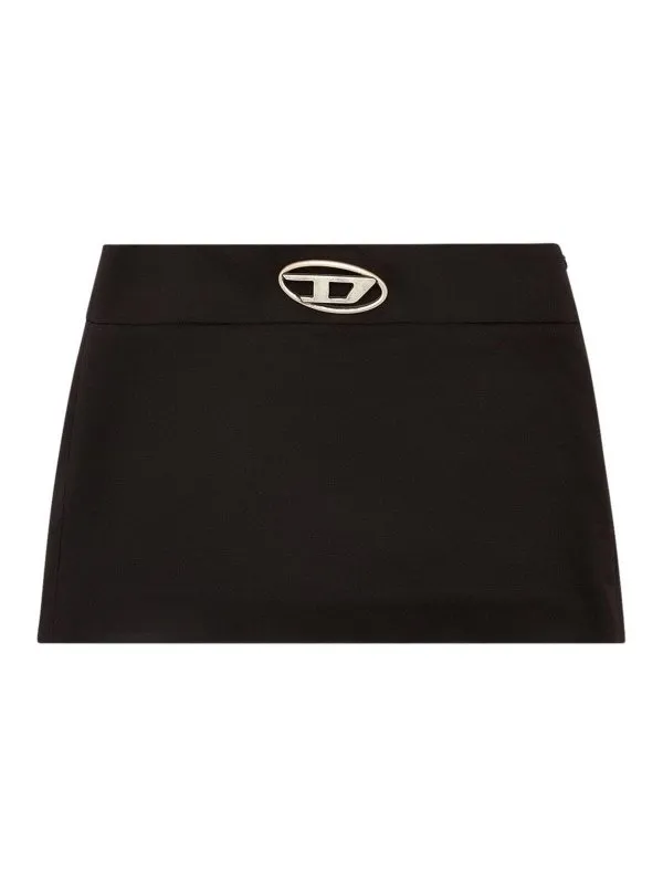 Diesel Robe Au Genou - Noir - Noir - Femme | A143880PHAL9XX