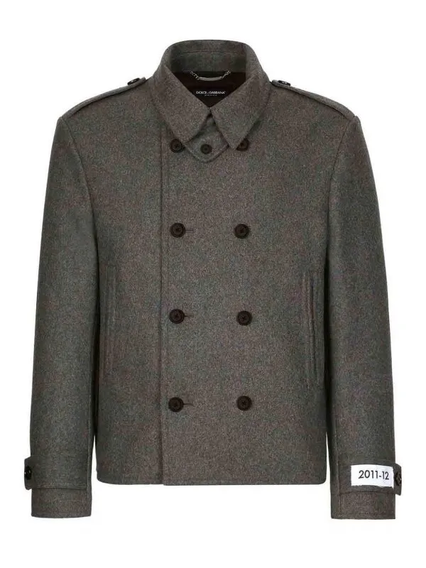 Dolce & Gabbana Manteau Court - Gris - Gris | G046WTHUMUBS8290