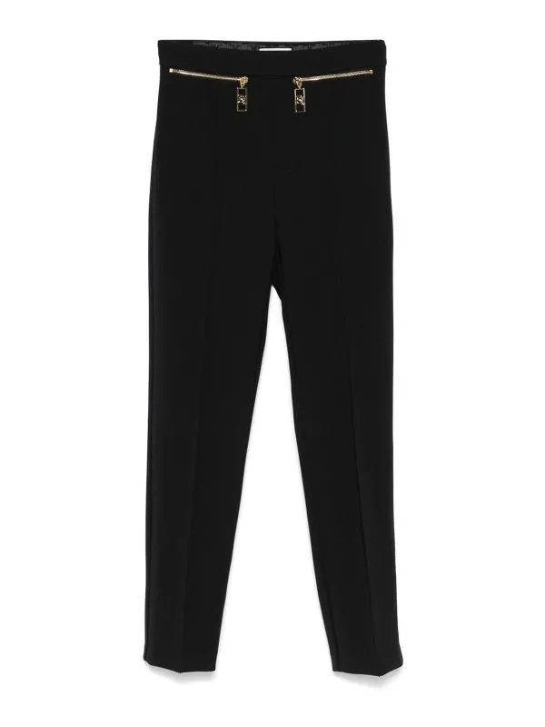 Elisabetta Franchi Pantalons Décontractés - Noir | PA03646E2110