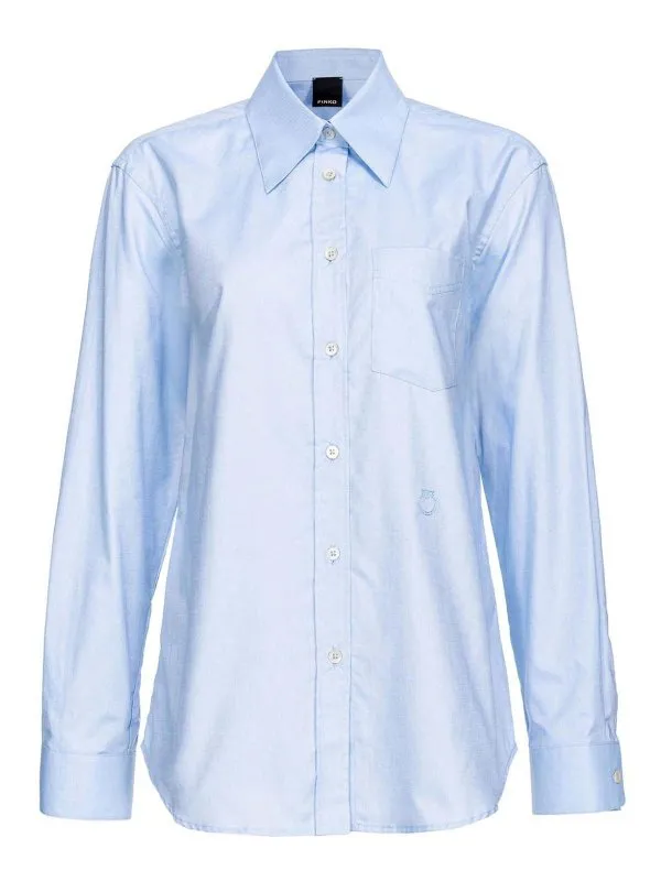 Pinko Veste Casual - Corea - Bleu - Femme | 103708A1Y0G52