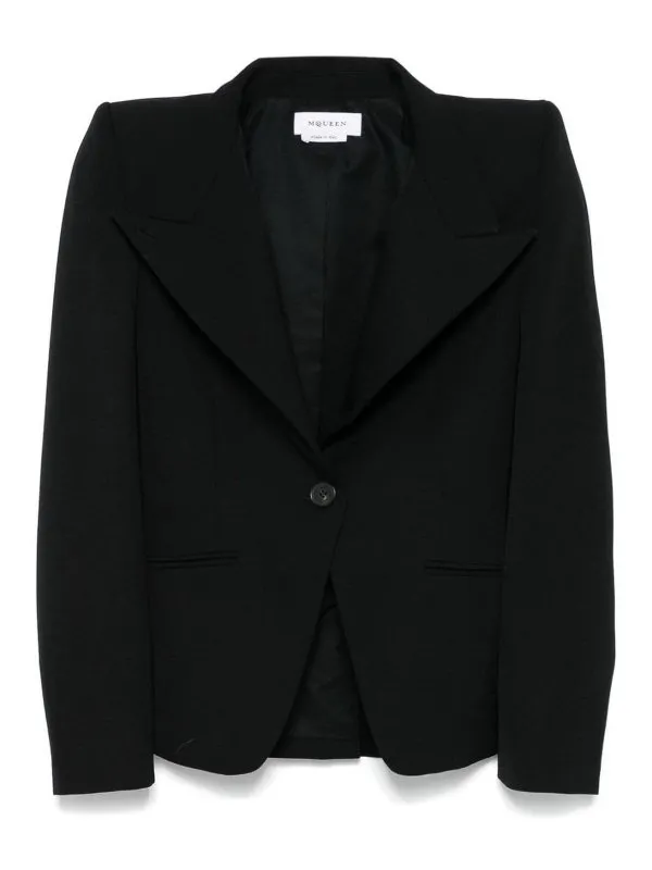 Alexander Mcqueen Blazer - Noir - Noir - Femme | 802643QJACH1000