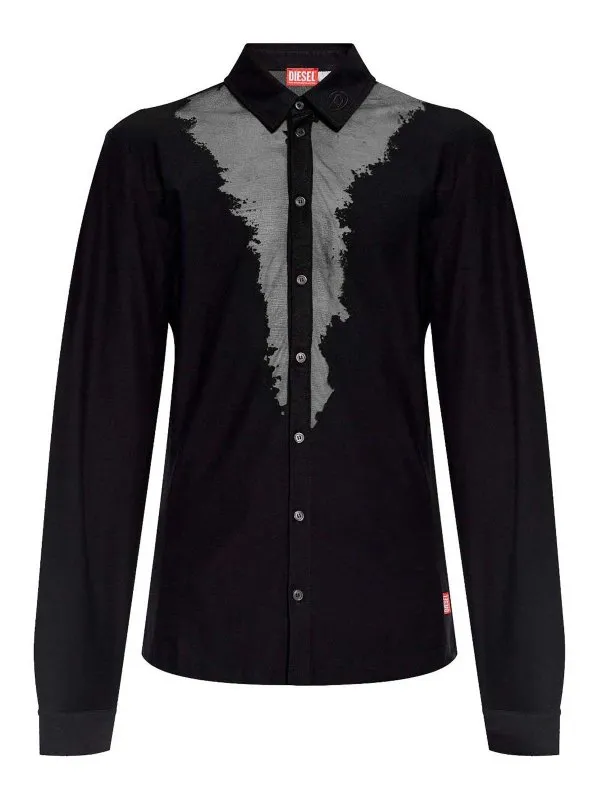 Diesel Veste Casual - Noir - Noir - Homme | A163930SHAY9XX