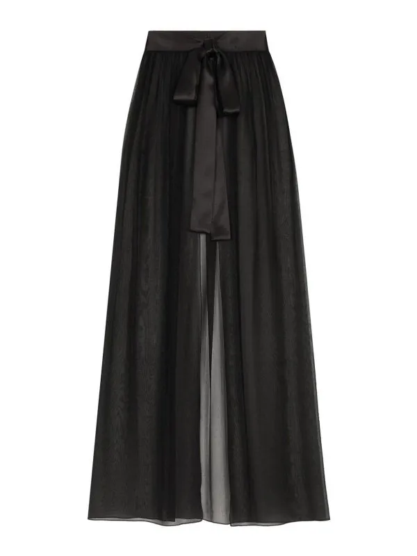 Dolce & Gabbana Robe Au Genou - Noir - Noir | F4C0ATFU1ATN0000