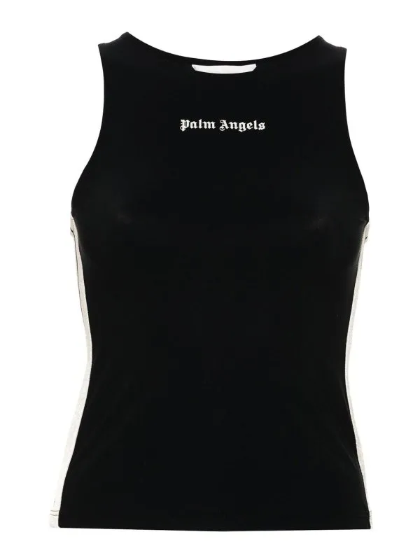 Palm Angels T-Shirt - Blanc - Blanc - Femme | PWVO016C99FAB0021003