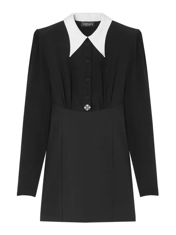 Versace Robe Courte - Noir - Noir - Femme | 10169451A123041B000