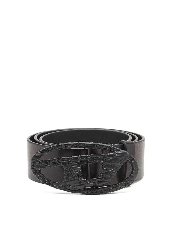 Diesel Ceinture - Noir - Noir - Femme | X10257P8043T8013