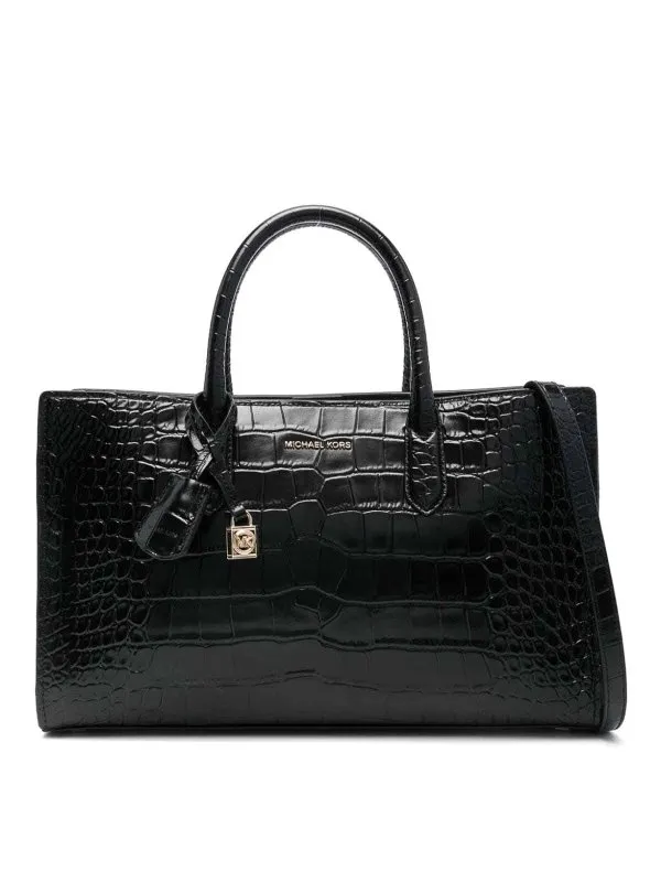 Michael Kors Sac Cabas - Noir - Noir - Femme | 30F4GETS2E001