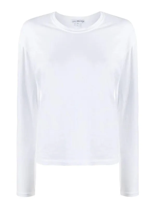 James Perse T-Shirt - Blanc - Blanc - Femme | WLJ3113WHITE