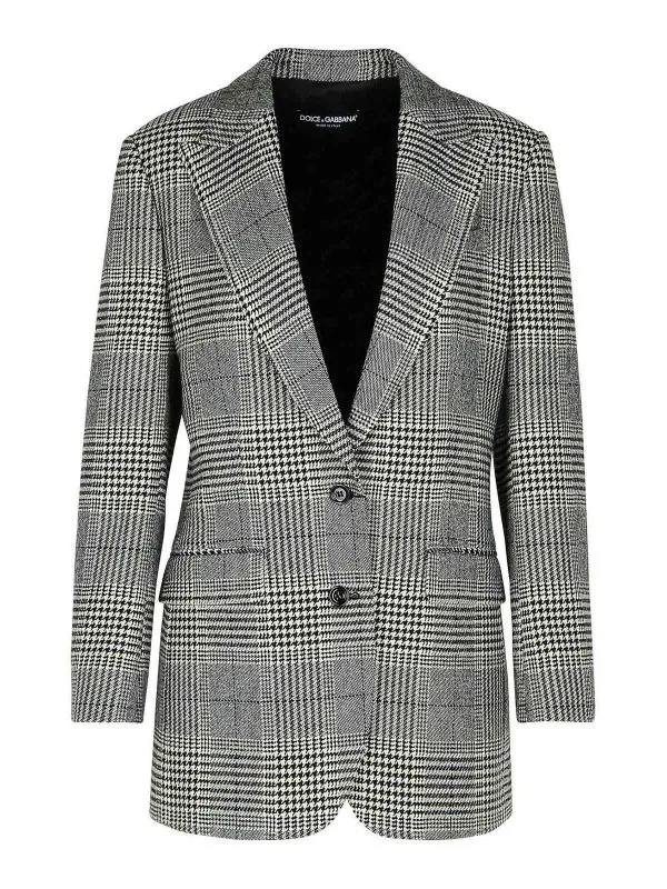 Dolce & Gabbana Blazer - Gris - Gris - Femme | F290XTFQ2MVS8100
