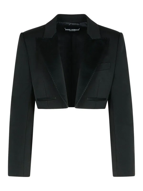 Dolce & Gabbana Blazer - Noir - Noir - Femme | F2919TFU21EN0000