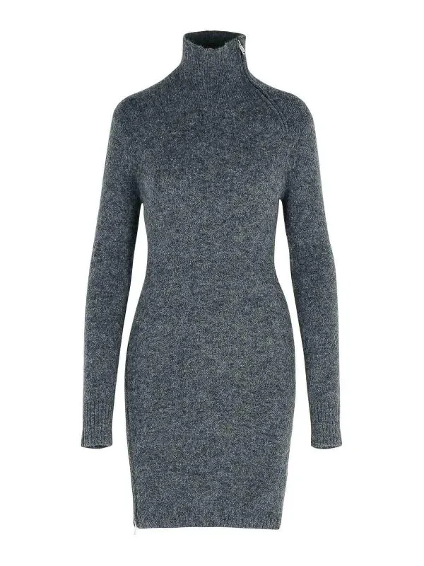 Isabel Marant Robe Au Genou - Gris - Gris | RO0588FAB3L04E02DG