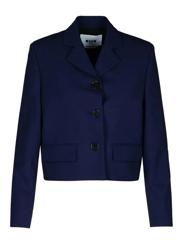 M.S.G.M. Blazer - Bleu Foncé - Bleu Foncé | 3741MDG1524750688