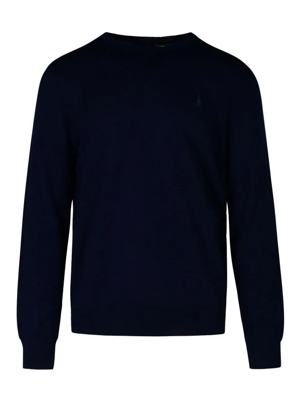 Polo Ralph Lauren Pull Col Rond - Bleu Foncé | 710946143001