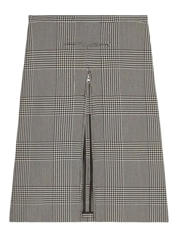 Courreges Jupe Midi - Marron - Marron - Femme | 324CJU181PL0165B107