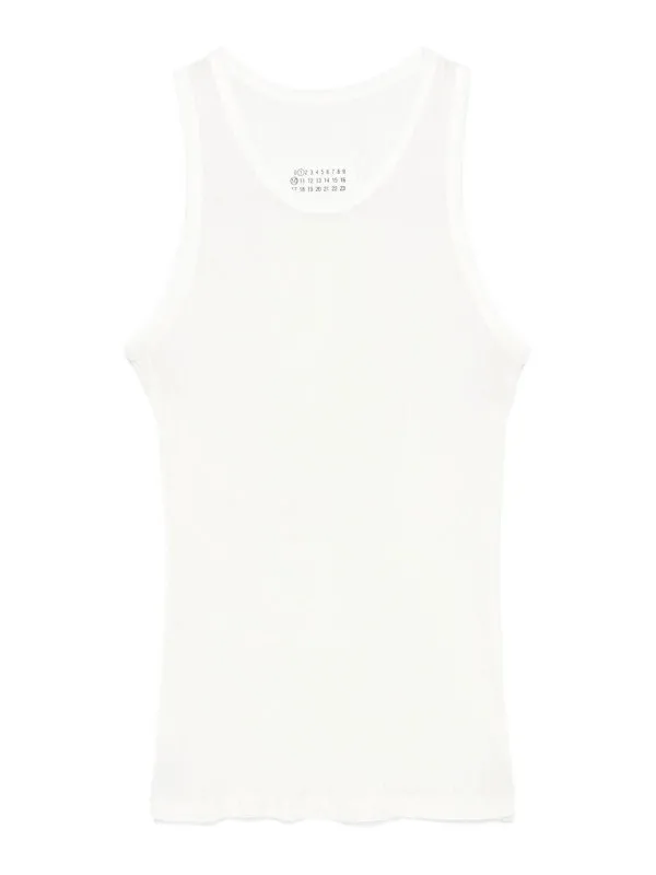 Maison Margiela Top - Crème - Crème - Femme | S51NL0044M20041102