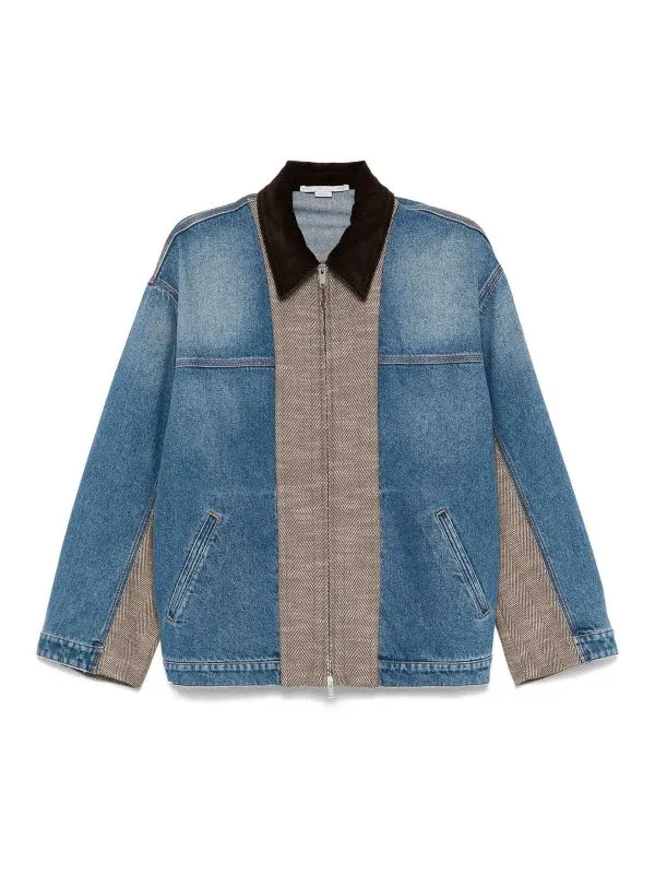 Stella Mccartney Veste En Jean - Bleu - Bleu | 6D03193SPH984233