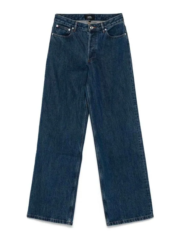 A.P.C. Jean Évasé - Délavé - Délavé - Femme | COHTDF09181IAL