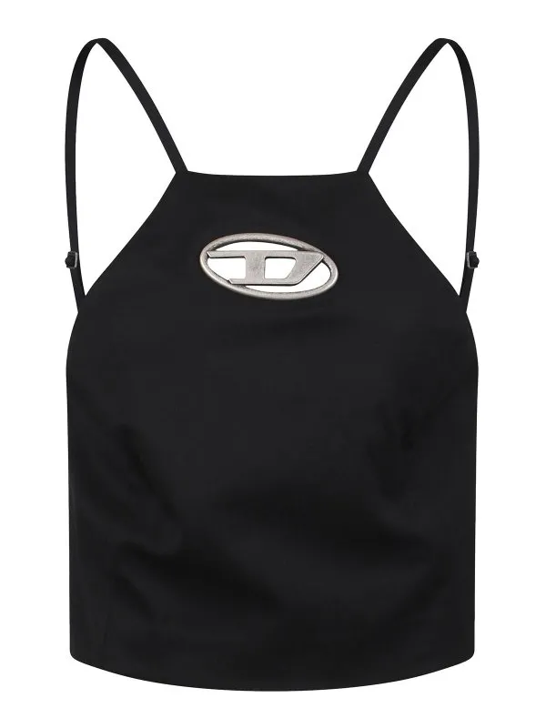 Diesel Top - Noir - Noir - Femme | A143870PHAL9XX | thebs.com