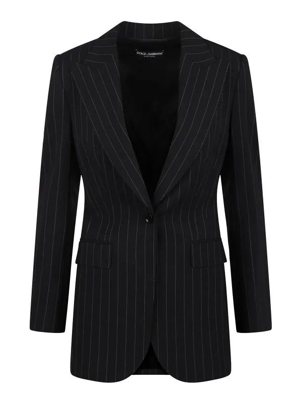 Dolce & Gabbana Blazer - Noir - Noir - Femme | F29YLTFRBDKS8051