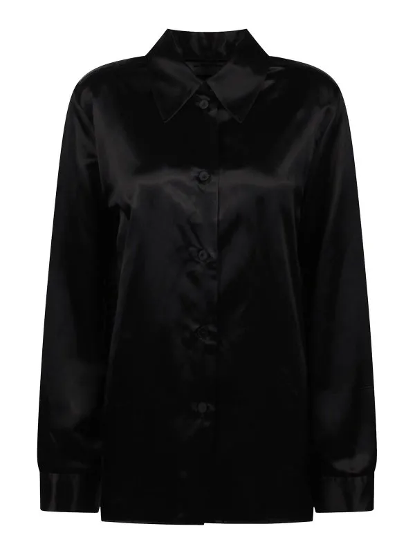 Jil Sander Chemise - Noir - Noir - Femme | J03DL0180J65248001