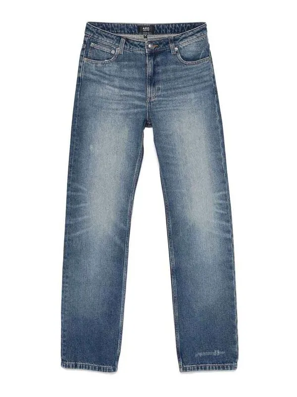 A.P.C. Jean Bootcut - Bleu - Bleu - Femme | COHFCF09213IAL