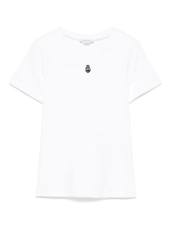 Alexander Mcqueen T-Shirt - Blanc - Blanc - Femme | 819193QLAEH9000