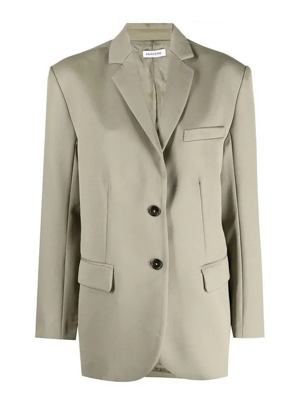 Anine Bing Blazer Couturier - Vert - Vert - Femme | A017073250