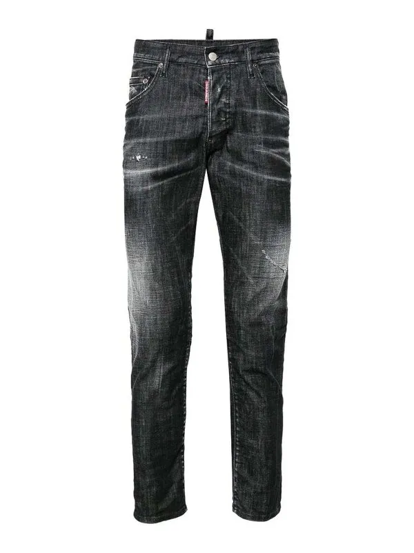 Dsquared2 Jean Bootcut - Noir - Noir - Homme | S30357S74LB1617900