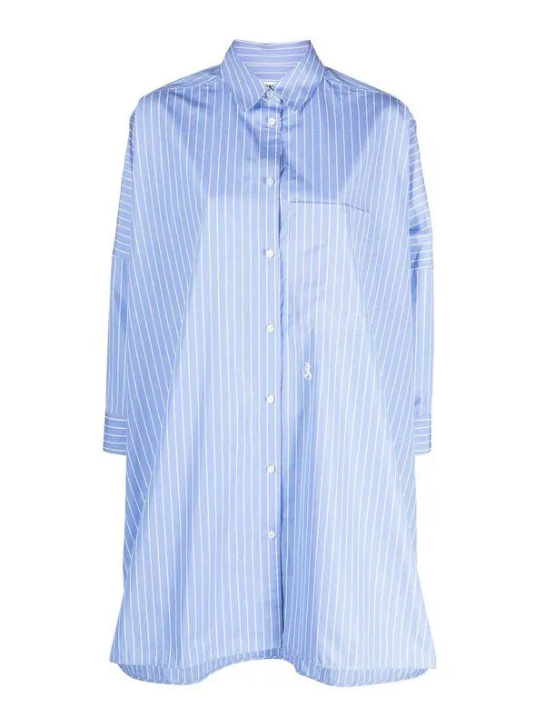 Jil Sander Chemise - Bleu - Bleu - Femme | J45173J05DL0107471