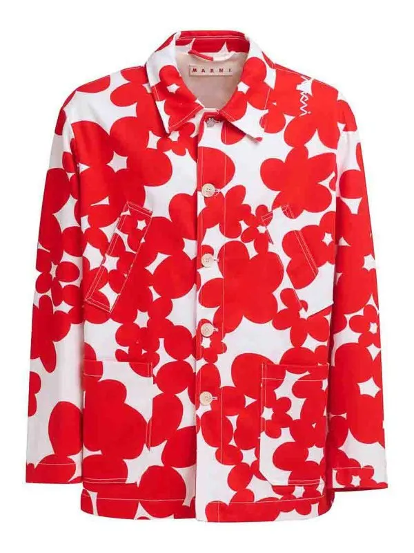 Marni Veste Casual - Rouge - Rouge - Homme | UTC462GUMU0131SUDIR63