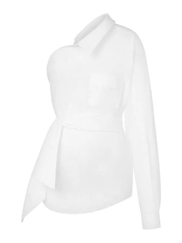 Moschino Chemise - Blanc - Blanc - Femme | 0531J02112001