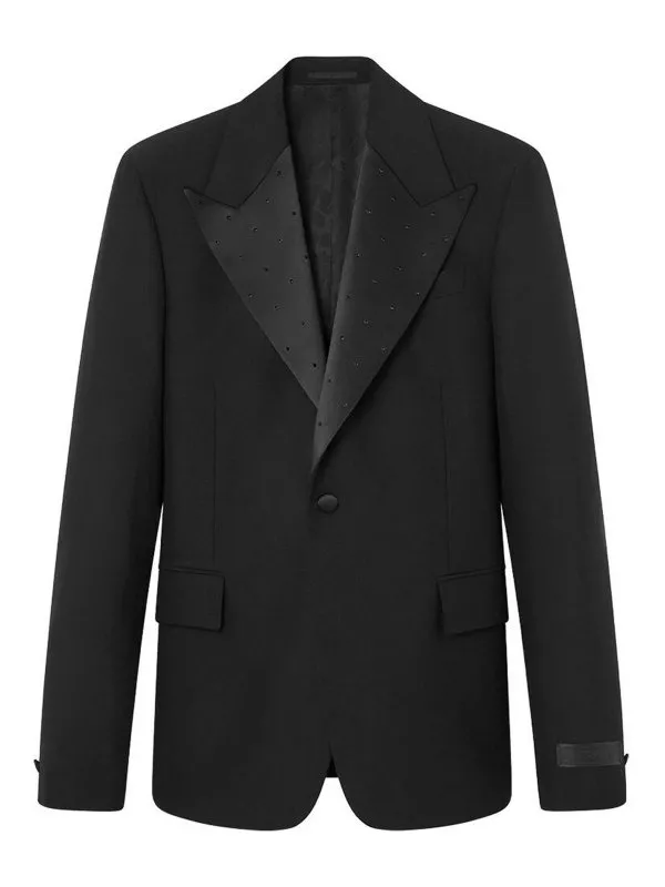 Versace Manteau Au Genou - Noir - Noir | 1A1337610188071B000