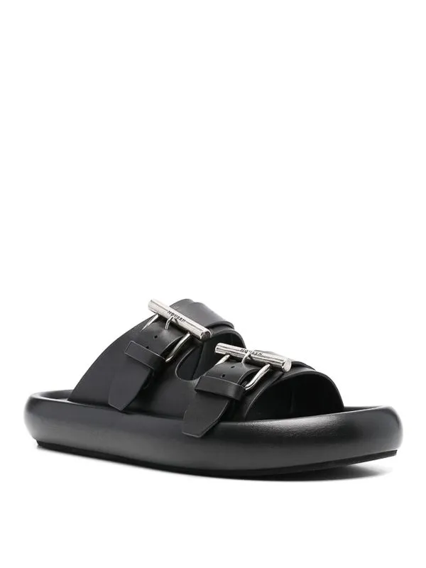 Alexander Mcqueen Sandales - Noir - Noir - Homme | 809960WIACT1064