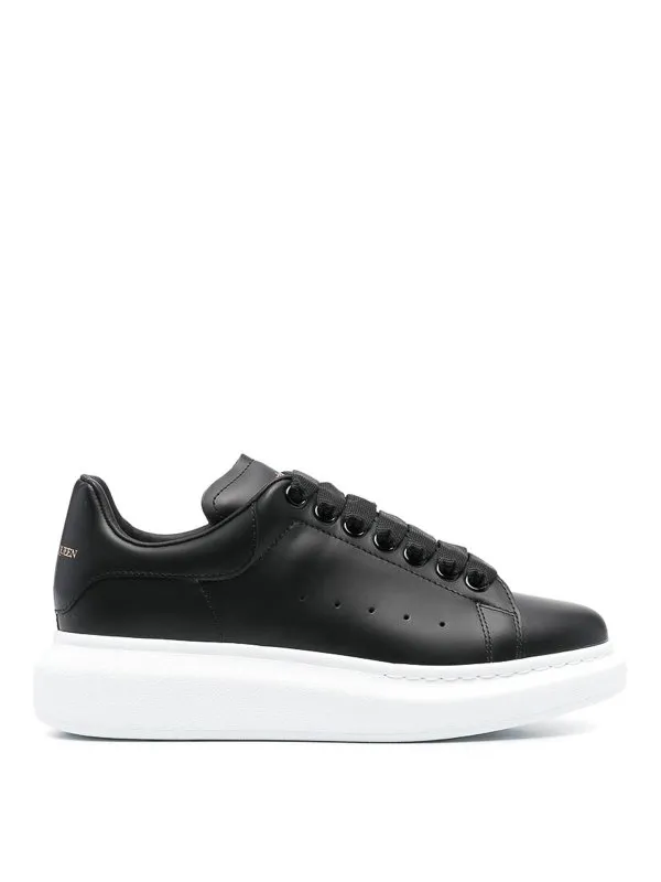 Alexander Mcqueen Chaussures À Lacets - Noir | 553770WIEE01000