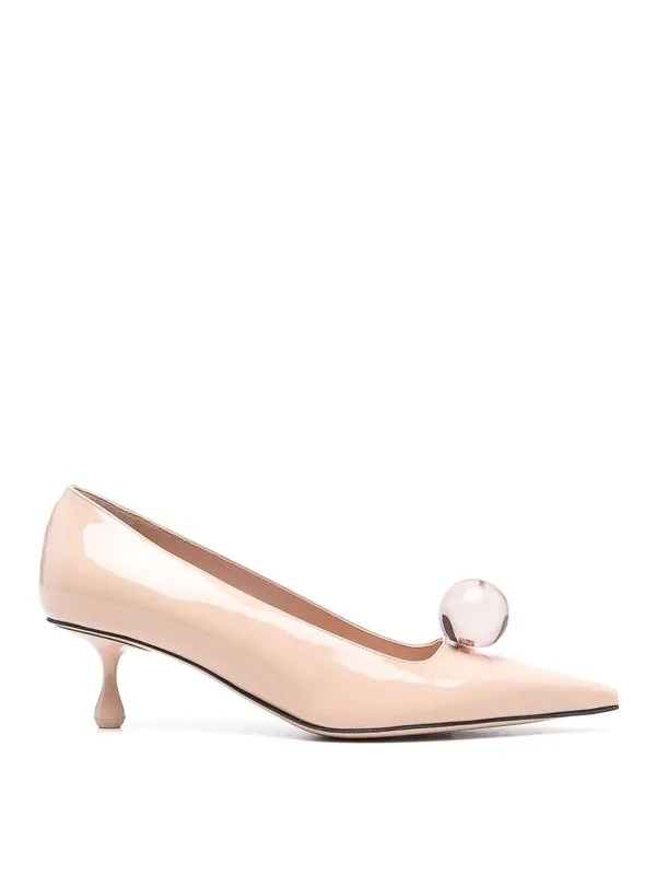 Jimmy Choo Chaussons - Beige - Beige - Femme | ORBPUMP50IPQMACMA