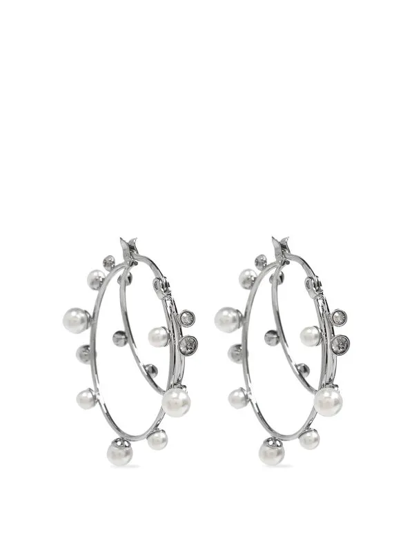 Tory Burch Boucles D'Oreilles - Argent - Argenté | 161052056